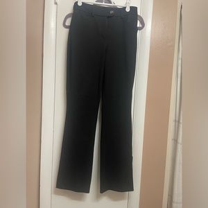 High waisted boot cut trousers